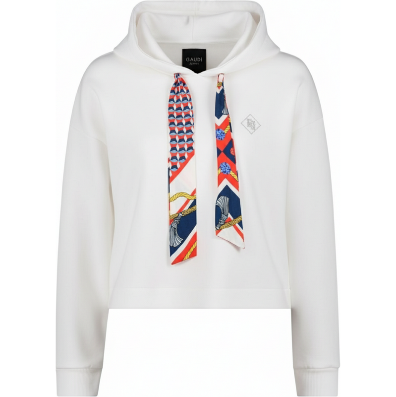 GAUDI Scarf White mikina 65669091