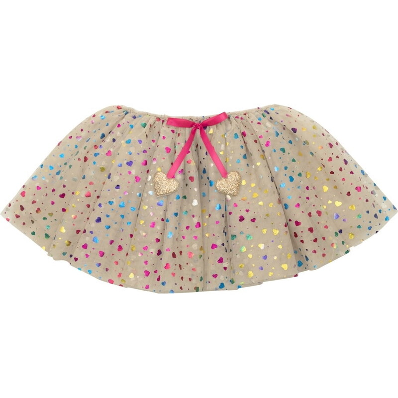 MIMI & LULA Detská tylová sukňa TUTU Rainbow Hearts 65668500