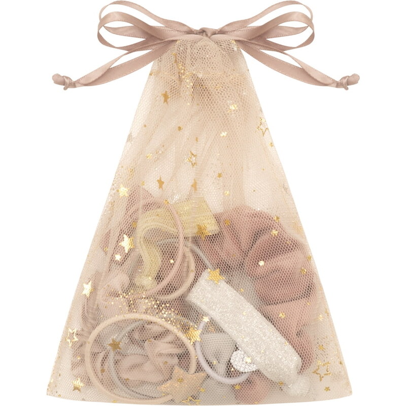 MIMI & LULA Sada gumičiek do vlasov Sparkle Pouch – set 10 ks 65668510
