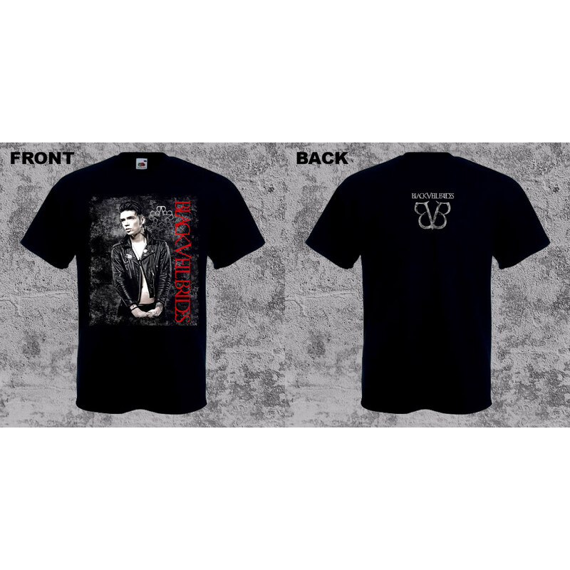 Fruit of the Loom Black Veil Brides - Andy Black (tričko) 65669151