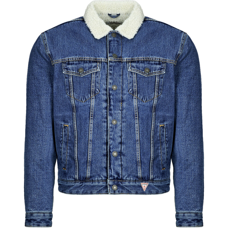 Guess Džínsové bundy SHERPA REG TRUCKER Guess 65669253