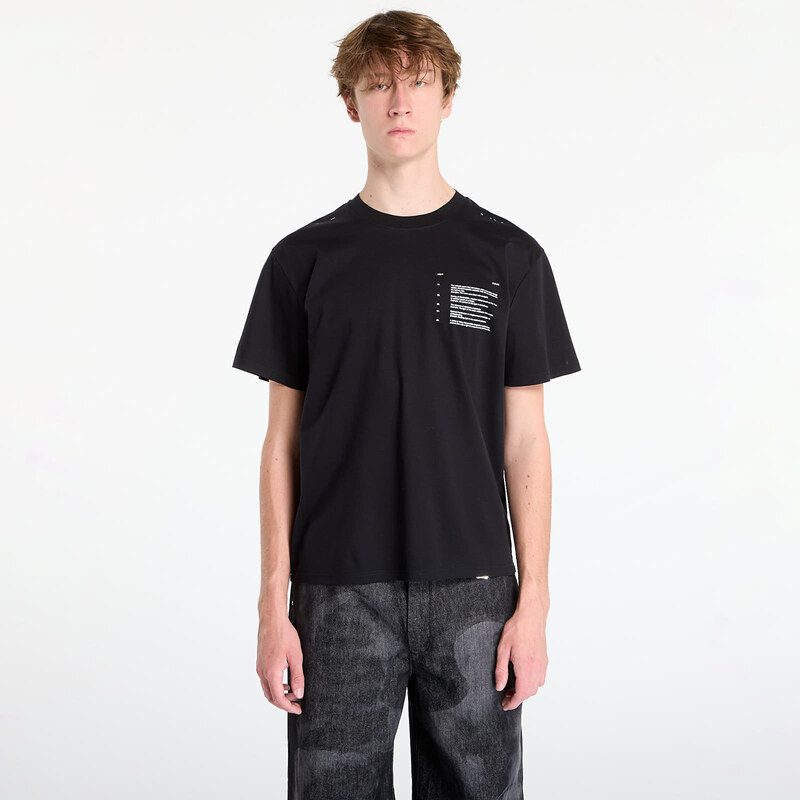 Tričko HELIOT EMIL Photon T-Shirt Black M 65669411