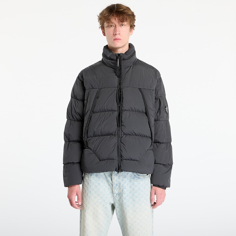 Bunda C.P. Company Nycra-R Hooded Down Jacket Dark Shadow Grey XXL 65669408