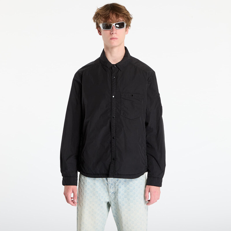 Bunda C.P. Company Chrome-R Lens Button Overshirt Black M 65669402
