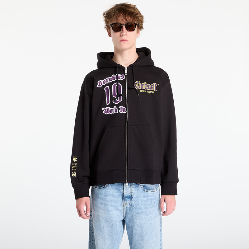 Mikina Carhartt WIP Hooded Dual Sweat Jacket UNISEX Black S 65669386