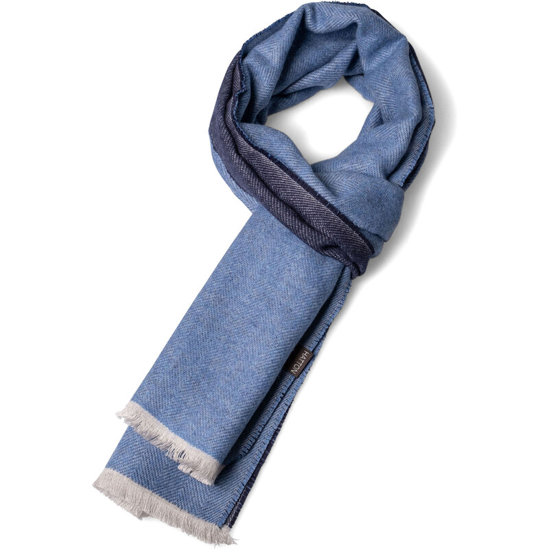 Pánsky modrý šál FYNCH-HATTON 65670341