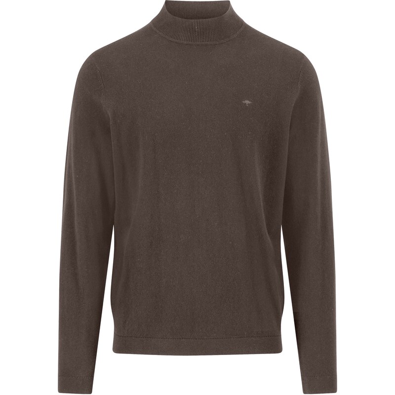 Pánsky hnedý polorolák s kašmírom FYNCH-HATTON 65670334