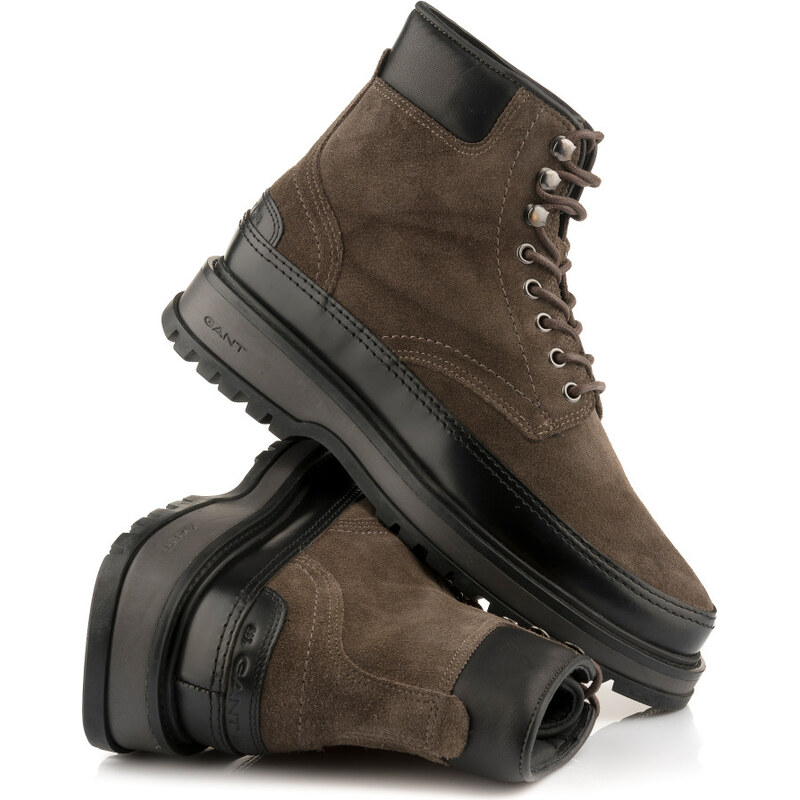 ČLENKOVÁ OBUV GANT CLAFTON DARK GRAY 66467419