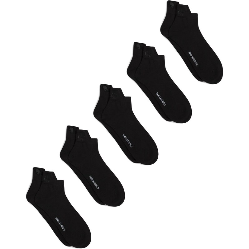 Karl Lagerfeld Ponožky čierna / biela 65678653