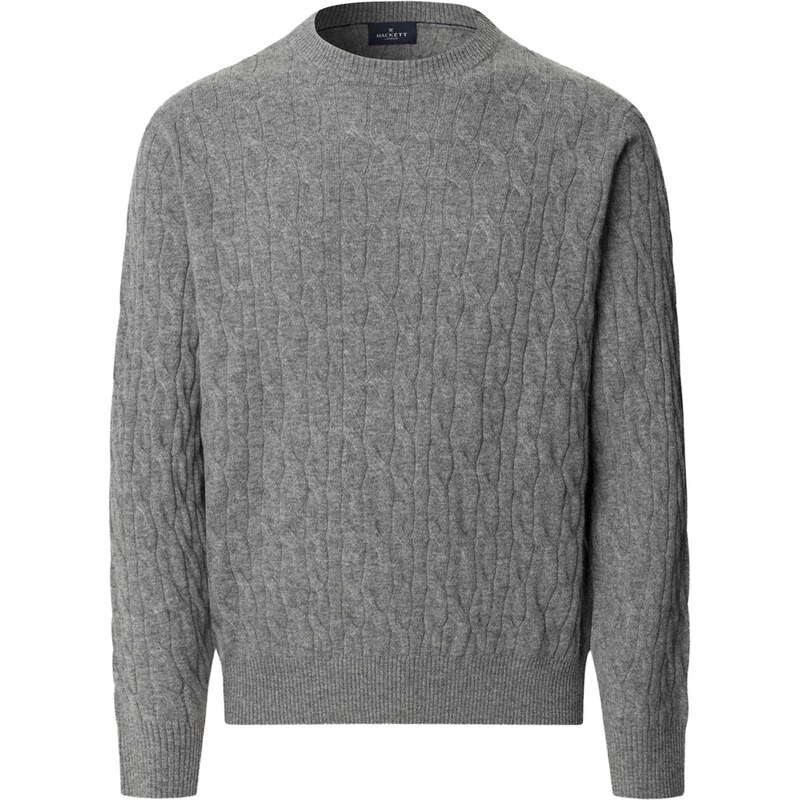 Hackett London Sveter sivá melírovaná 66001553