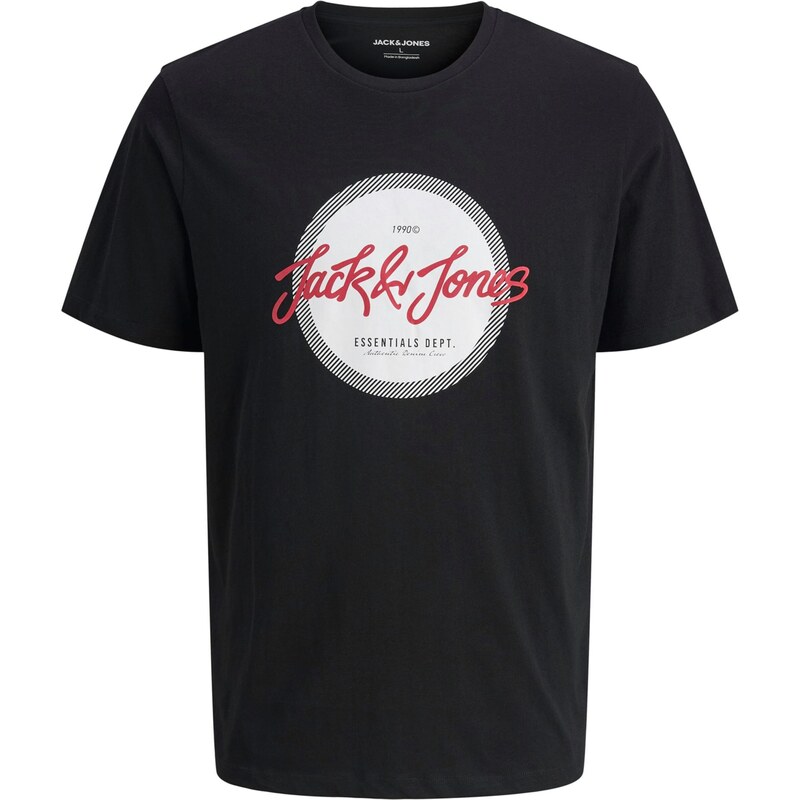 JACK & JONES Tričko URBAN grenadínová / čierna / biela 65679377