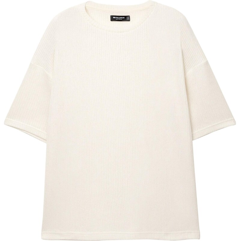 Pull&Bear Sveter biela 65887372