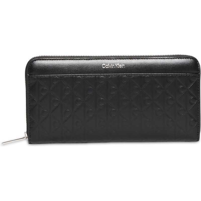 Calvin Klein Peňaženka čierna / strieborná 65679248