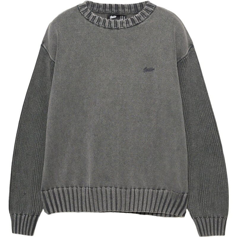 Pull&Bear Sveter STWD sivá melírovaná 65894963