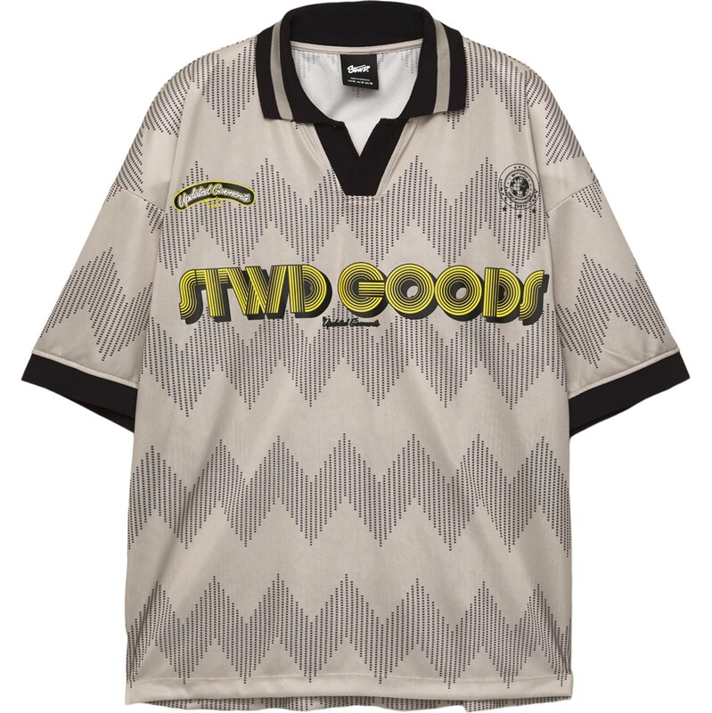 Pull&Bear Tričko STWD GOODS nebielená / žltá / čierna 65679592