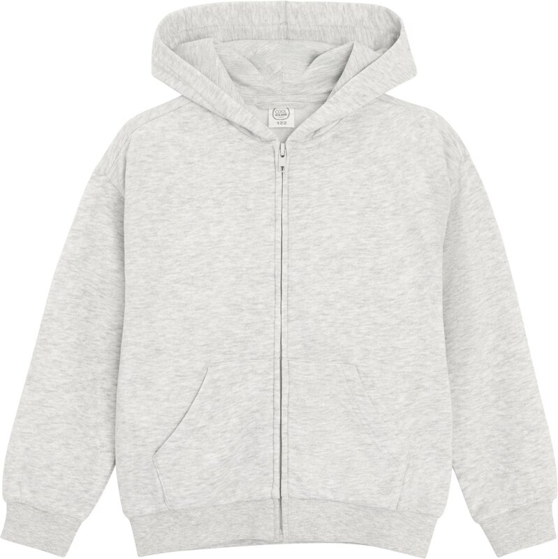 Cool Club Tepláková bunda svetlosivá 65895324