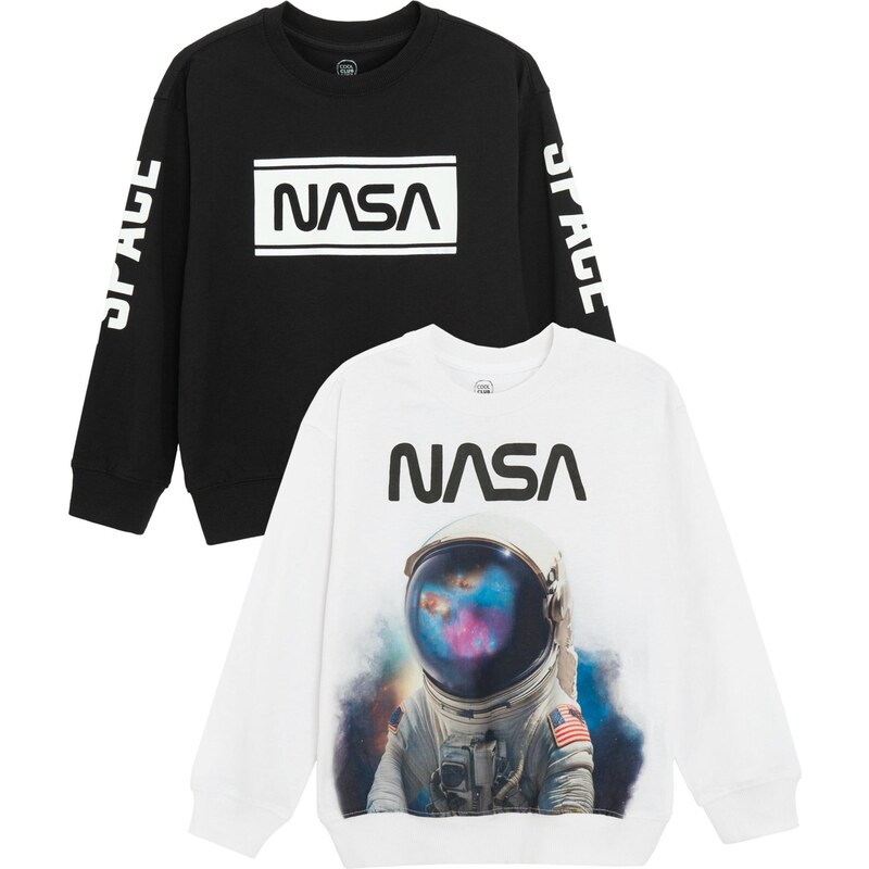 Cool Club Mikina modrá / ružová / čierna / biela 65895321