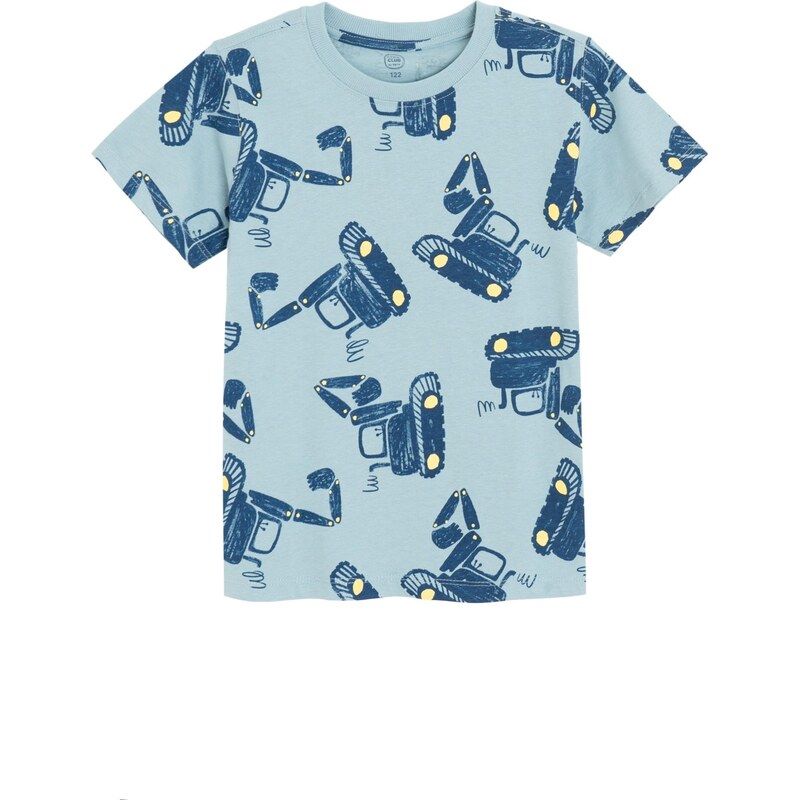 Cool Club Tričko námornícka modrá / pastelovo modrá 66009728