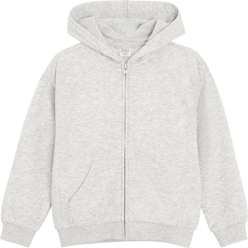 Cool Club Tepláková bunda svetlosivá 65895315