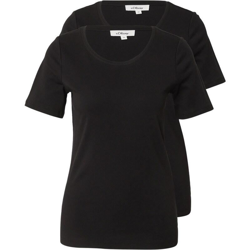 s.Oliver Tričko čierna 65679613