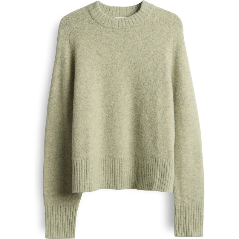 OPUS Sveter Passy pastelovo zelená 65895438