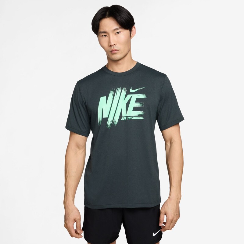 Nike Hyverse Mens Dri-FIT UV Training Top SEAWEED/MINT FOAM 390 65675360