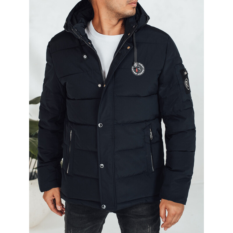 Pánska zimná bunda s kapucňou Dstreet TX5053 - výpredaj 67062665