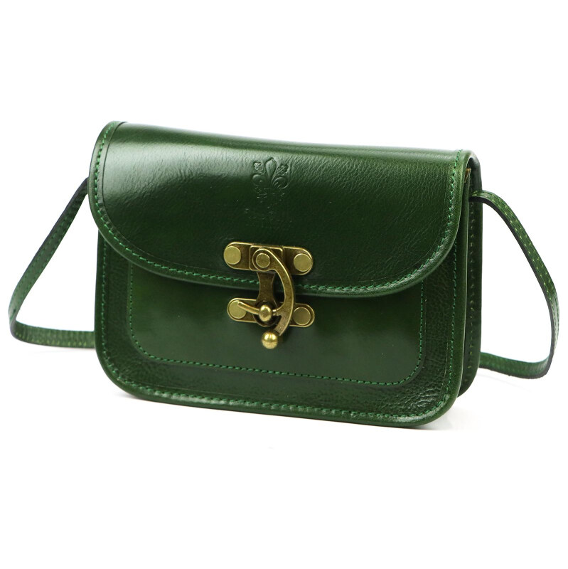 Kožená kabelka Florence zelená KZ2258227 65684980