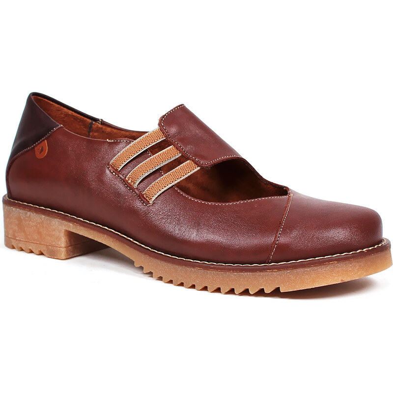 Kožené poltopánky Valerias 65685832