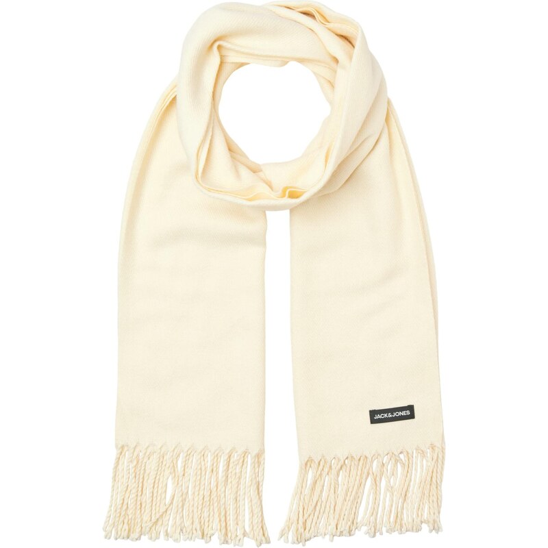 JACK & JONES Šál JACSolid biela ako vlna 65731496