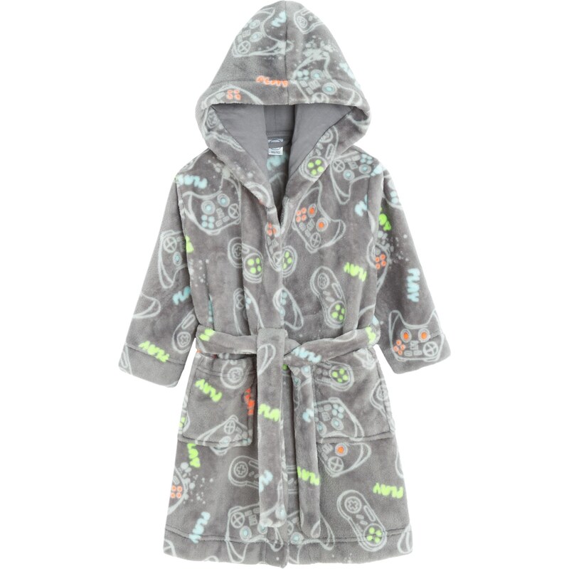 Cool Club Župan pastelovo modrá / neónovo žltá / sivá 65895309