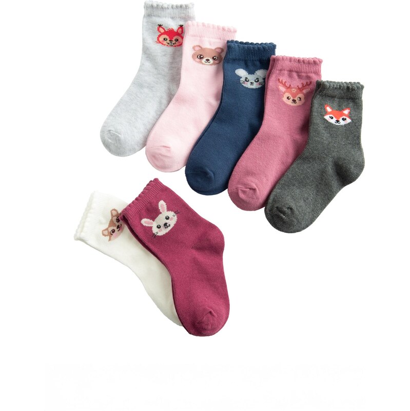 Cool Club Ponožky nebielená / námornícka modrá / svetlosivá / 65696309