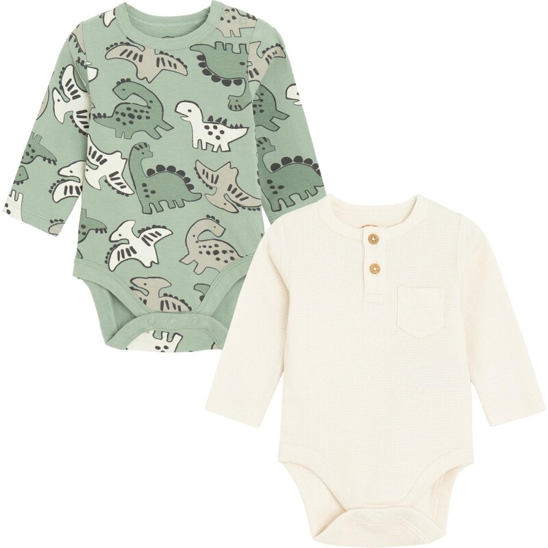 Cool Club Body tmavozelená / biela 65895373