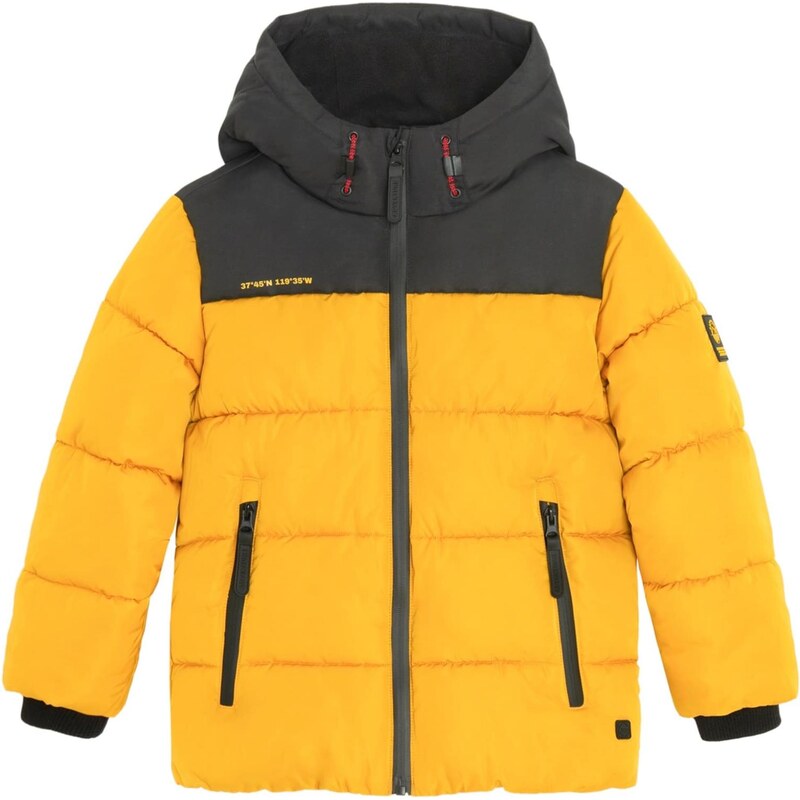 Cool Club Prechodná bunda žltá / čierna 65895379