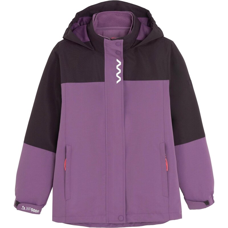 Cool Club Prechodná bunda modrofialová / čierna 65895392