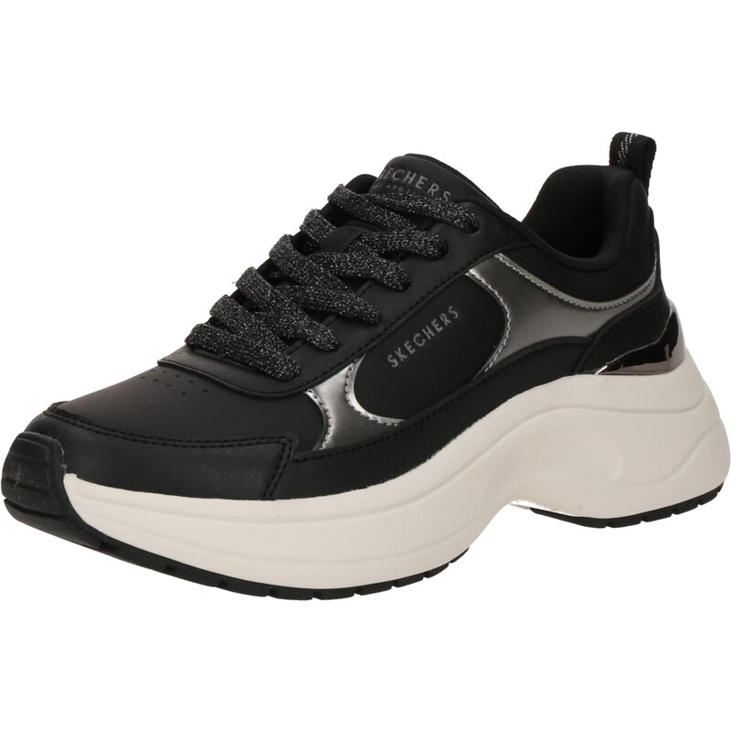 SKECHERS Nízke tenisky Hazel 2 čierna / strieborná 65696493