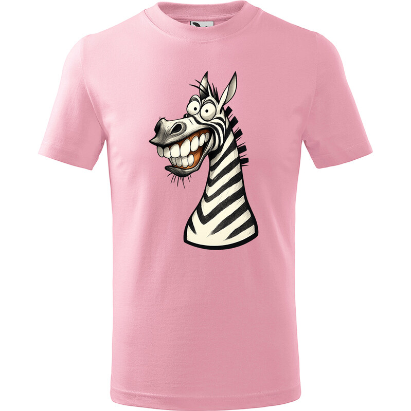 Handel Detské tričko - Usmiata zebra 65686990