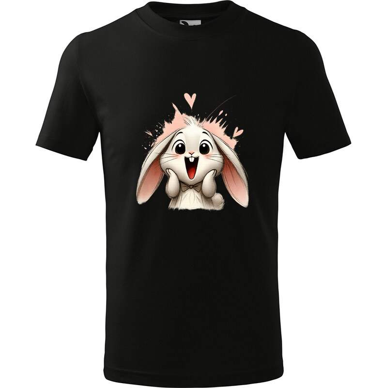 Handel Detské tričko - Zamilovaný zajačik 65686991