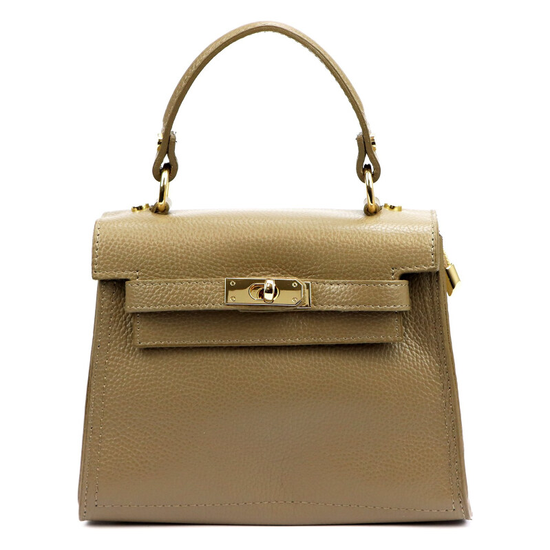 Kožená kabelka Luka béžová KZ2258454 65687561