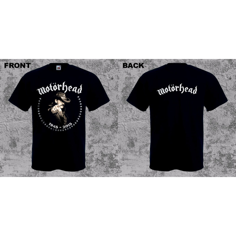 Fruit of the Loom Motorhead - Lemmy 1945 - 2015 (tričko) 65687802