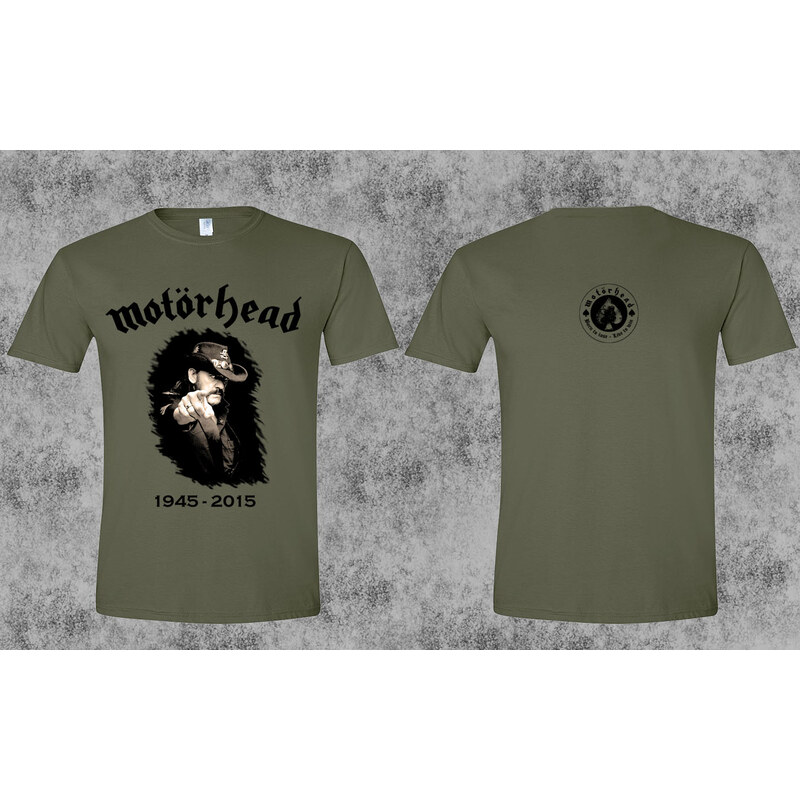 Fruit of the Loom Motorhead - 1945 - 2015 (Anthracite) (tričko) 65687803