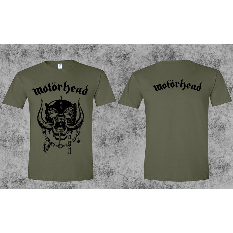 Fruit of the Loom Motorhead - Logo (Anthracite) (tričko) 65687804