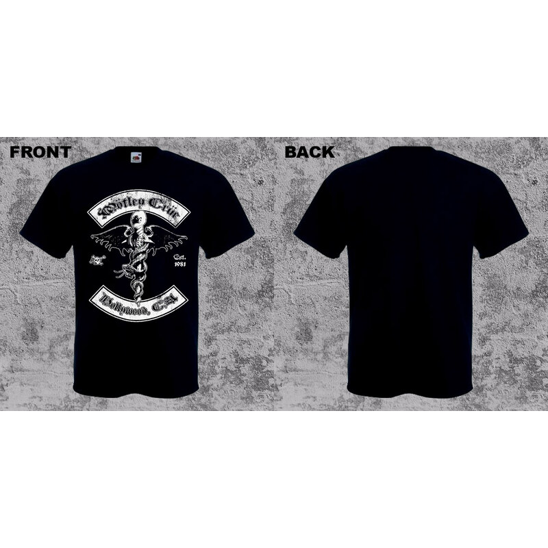 Fruit of the Loom Motley Crue - Logo (tričko) 65688018