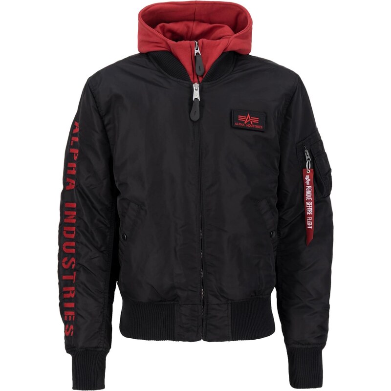 ALPHA INDUSTRIES Prechodná bunda čierna 56423957