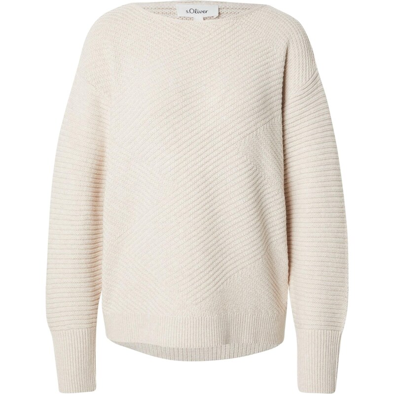 s.Oliver Sveter krémová 65731419