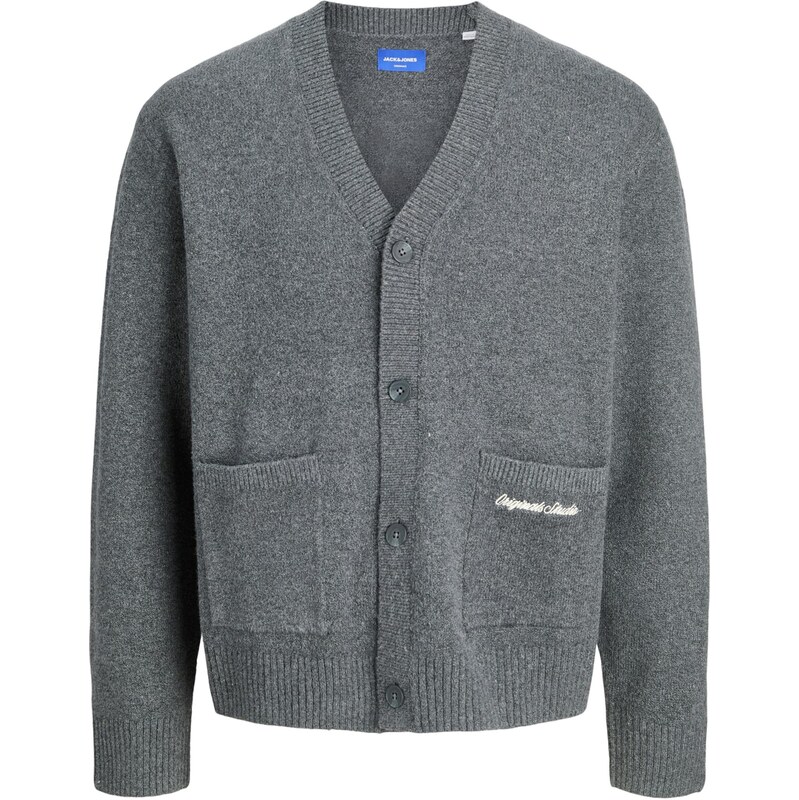JACK & JONES Kardigán JORNorrebro tmavosivá 65893699