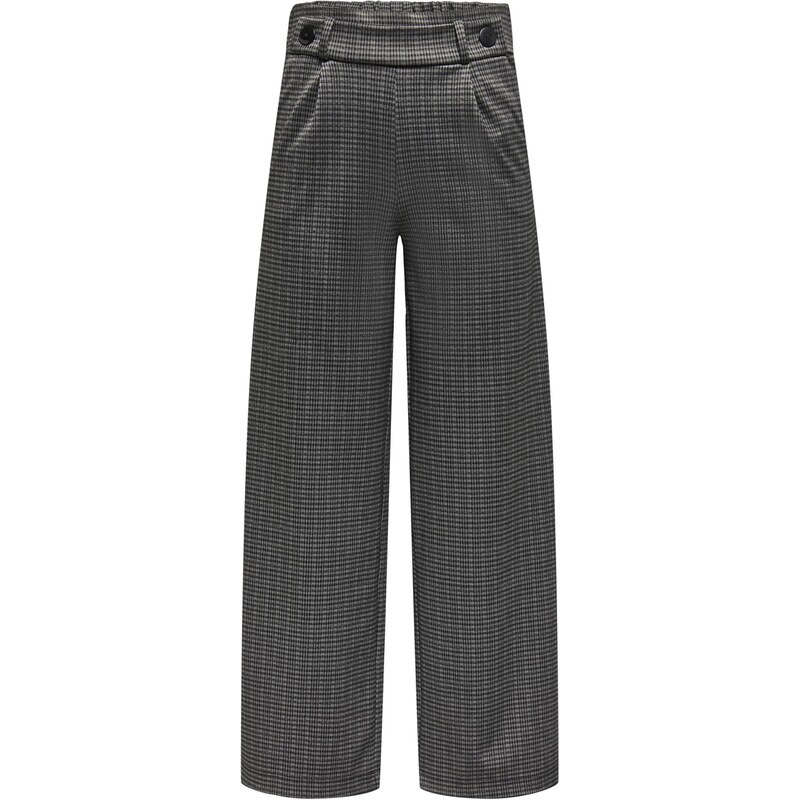 JDY Plisované nohavice JDYGEGGO MIA čadičová / čierna 65696112