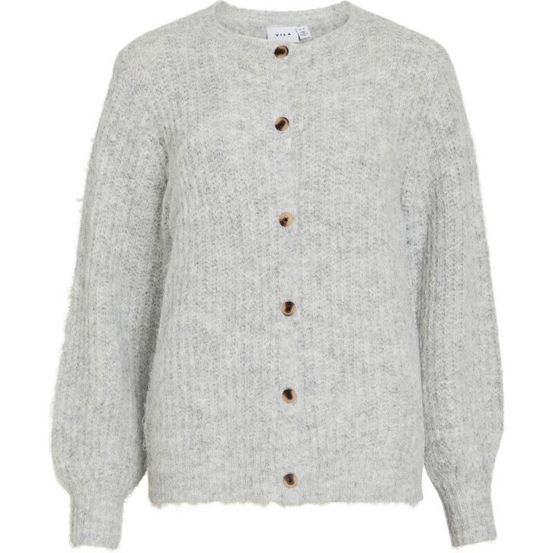 VILA Kardigán VILampe svetlosivá 65696142