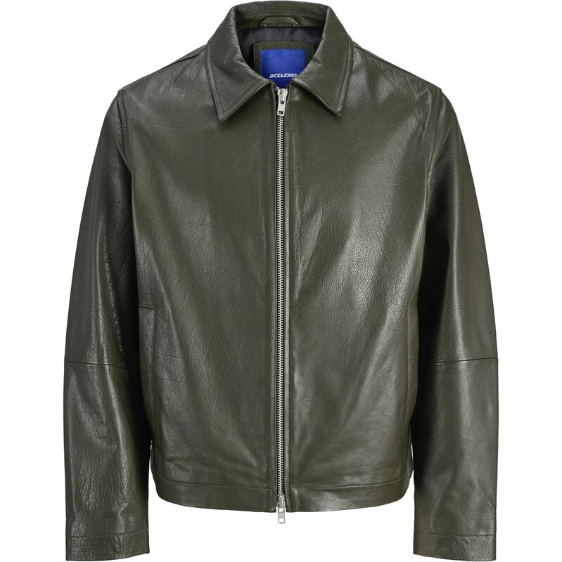 JACK & JONES Prechodná bunda JORMERCER olivová 65696227
