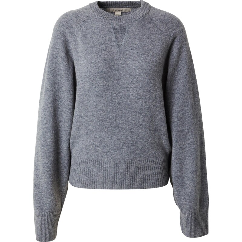 REMAIN Sveter sivá melírovaná 65895473
